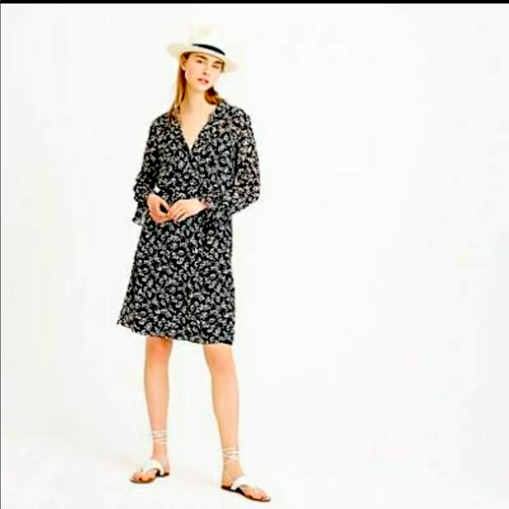 J.Crew Mercantile Long Sleeve Floral Dress - Size S